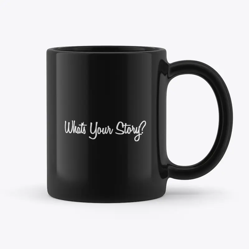 Story Black Mug